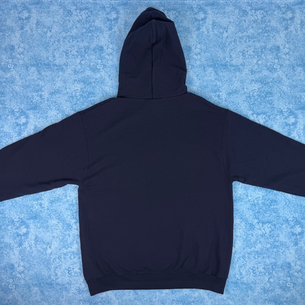 Champion Syracuse University Hoodie Navy Blue Mens Medium Sweatshirt NCAA - Picture 8 of 9